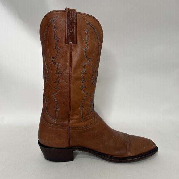 Vintage Lucchese 1883 Cowboy Boots Style 1505 Men’s 10.5D main image 5